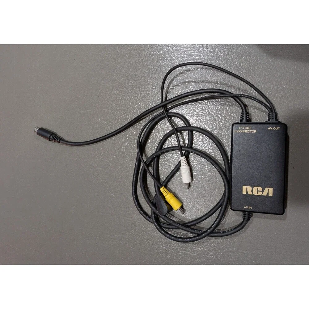 Vintage RARE RCA VHS-C Camcorder Solid State Image Sensor, Untested, No Battery